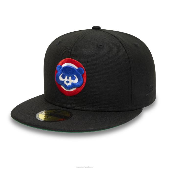 FFTN287 New Era chicago cubs 1990 all star game black 59fifty boné justo
