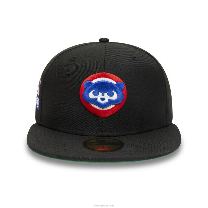 FFTN287 New Era chicago cubs 1990 all star game black 59fifty boné justo