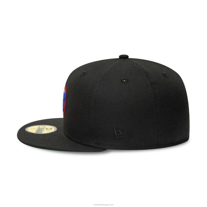 FFTN287 New Era chicago cubs 1990 all star game black 59fifty boné justo