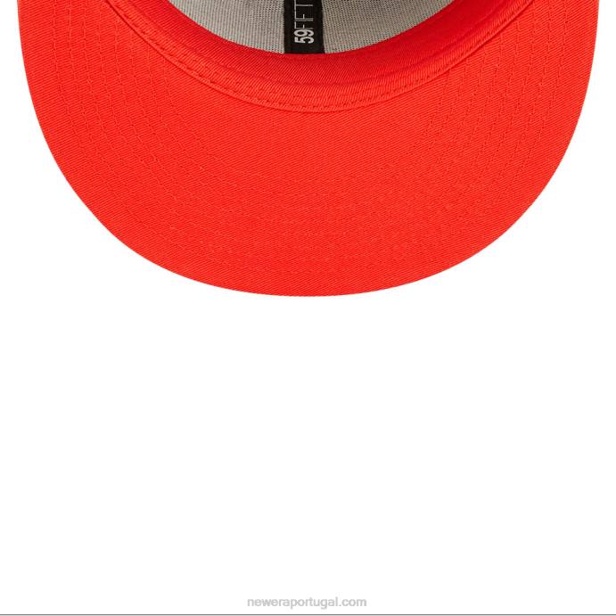FFTN289 New Era Boné San Francisco Giants Infravermelho Preto 59Fifty