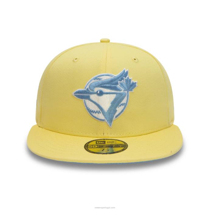 FFTN290 New Era toronto blue jays world series boné amarelo 59fifty