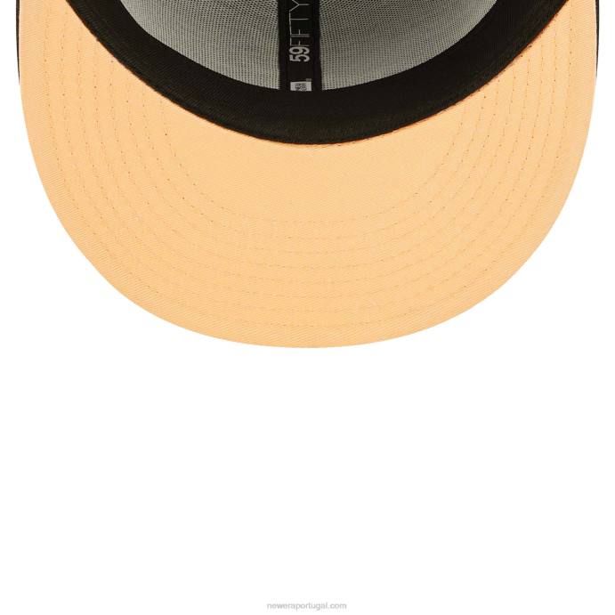 FFTN293 New Era Boné Atlanta Braves Fruit Black 59Fifty