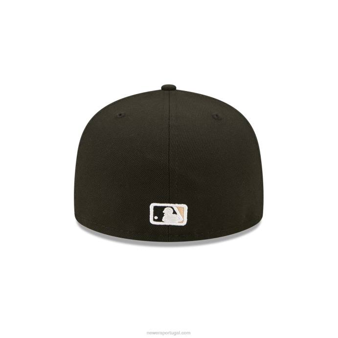 FFTN293 New Era Boné Atlanta Braves Fruit Black 59Fifty