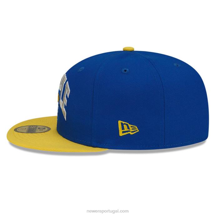 FFTN299 New Era boné la rams x grampo azul 59fifty
