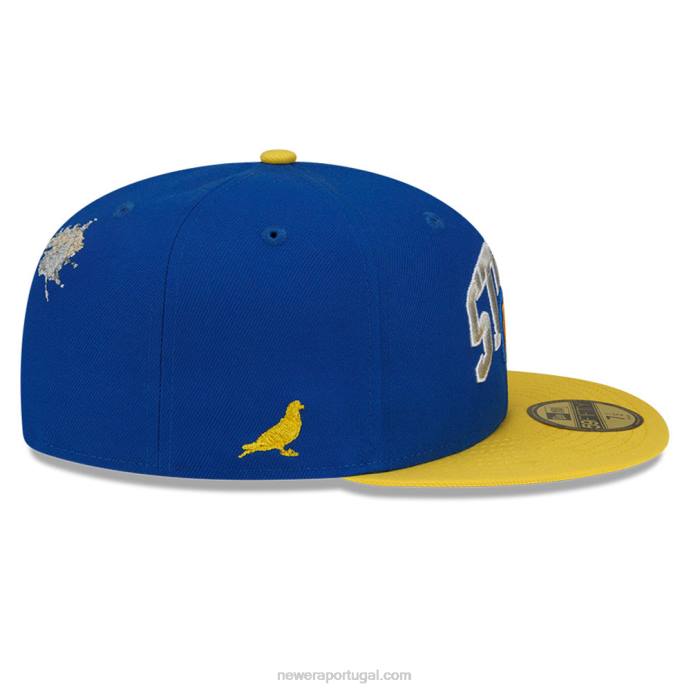 FFTN299 New Era boné la rams x grampo azul 59fifty