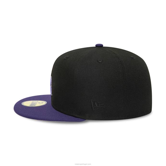 FFTN29 New Era boné preto colorado rockies 1995 59fifty