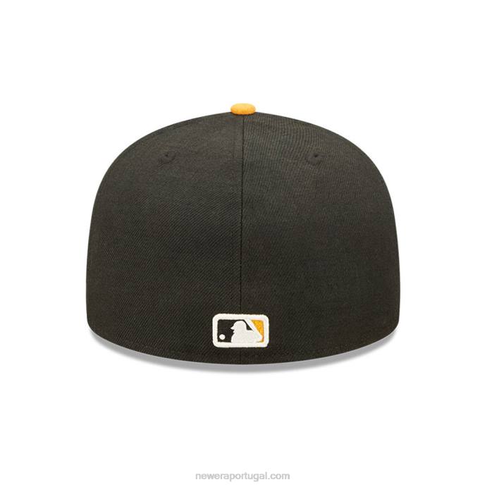 FFTN306 New Era New York Yankees Tiger Fill Black 59Fifty Boné Justo