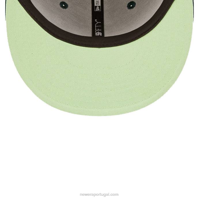 FFTN308 New Era la dodgers mlb state fruit green 59fifty cap