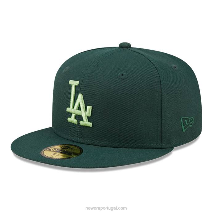 FFTN308 New Era la dodgers mlb state fruit green 59fifty cap