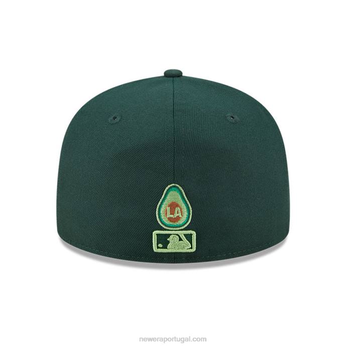 FFTN308 New Era la dodgers mlb state fruit green 59fifty cap