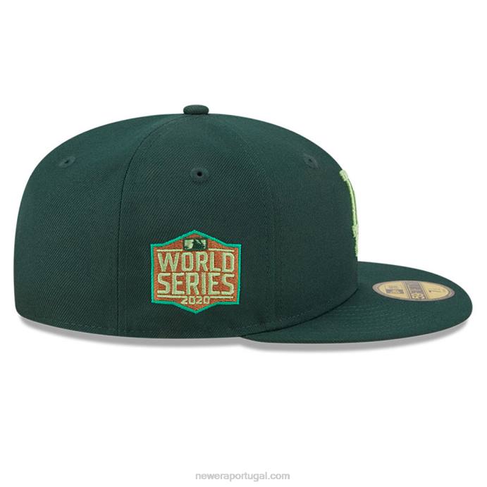 FFTN308 New Era la dodgers mlb state fruit green 59fifty cap