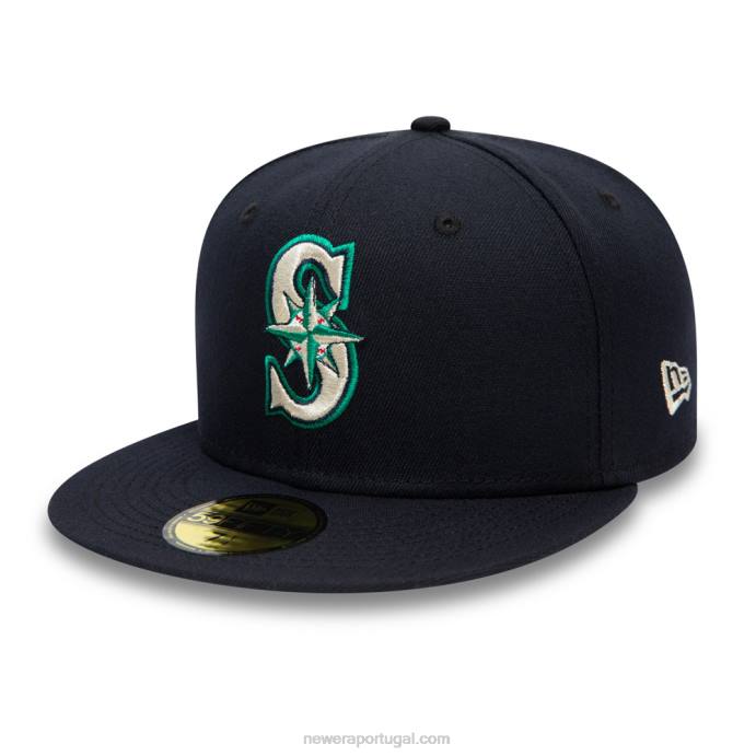 FFTN309 New Era boné seattle mariners ac perf navy 59fifty