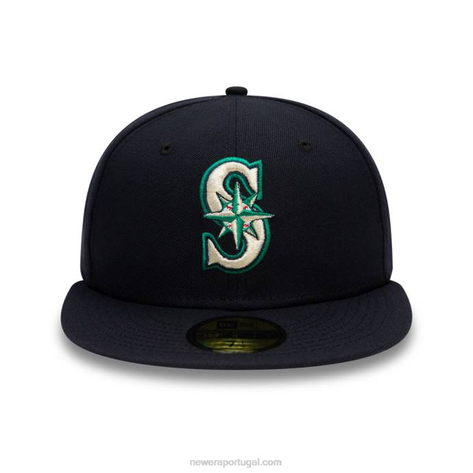 FFTN309 New Era boné seattle mariners ac perf navy 59fifty