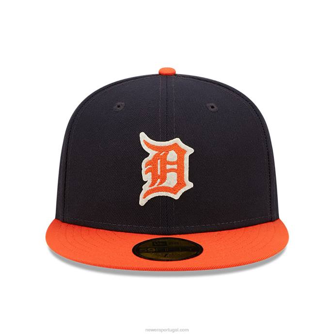 FFTN30 New Era boné detroit tigers ne letterman navy 59fifty