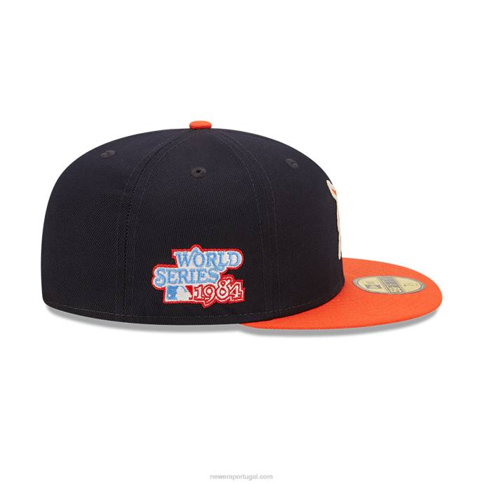FFTN30 New Era boné detroit tigers ne letterman navy 59fifty