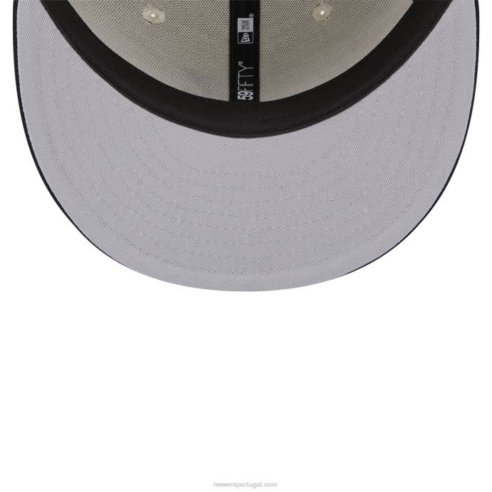 FFTN315 New Era new york yankees varsity letter stone 59fifty boné ajustado