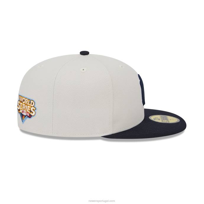 FFTN315 New Era new york yankees varsity letter stone 59fifty boné ajustado