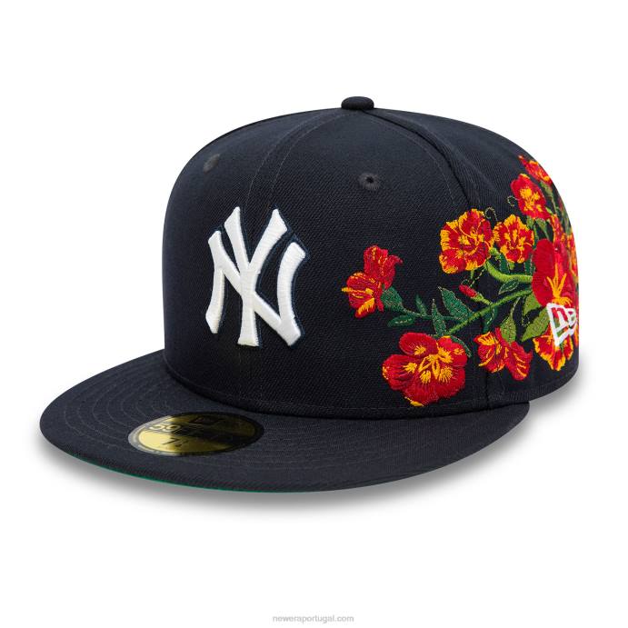 FFTN319 New Era boné ajustado New York Yankees mlb azul marinho 59fifty