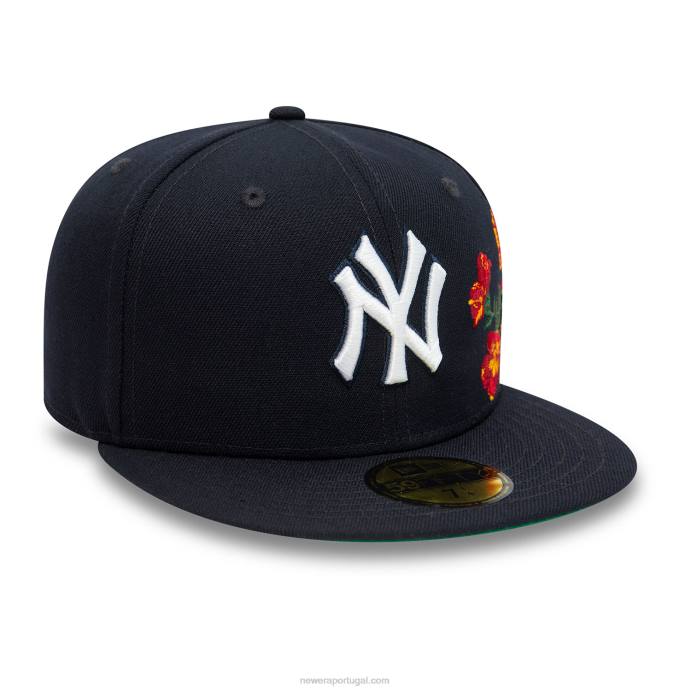 FFTN319 New Era boné ajustado New York Yankees mlb azul marinho 59fifty