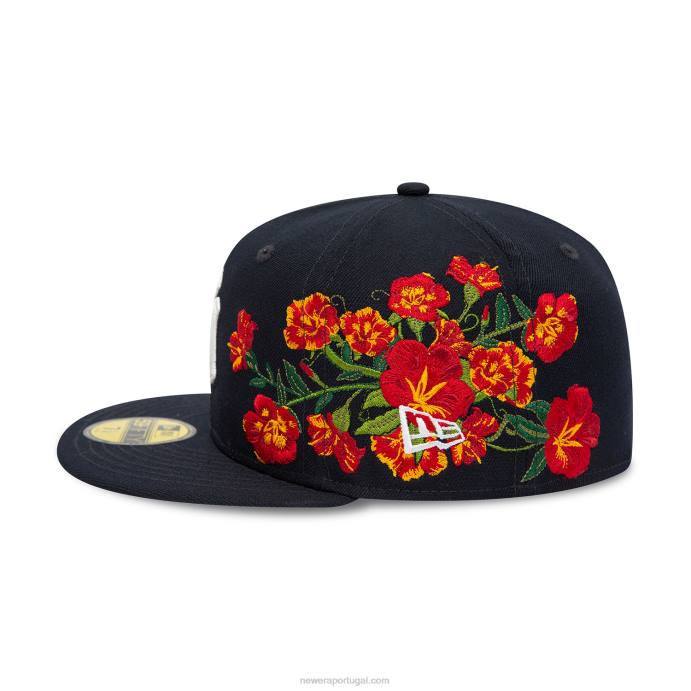 FFTN319 New Era boné ajustado New York Yankees mlb azul marinho 59fifty