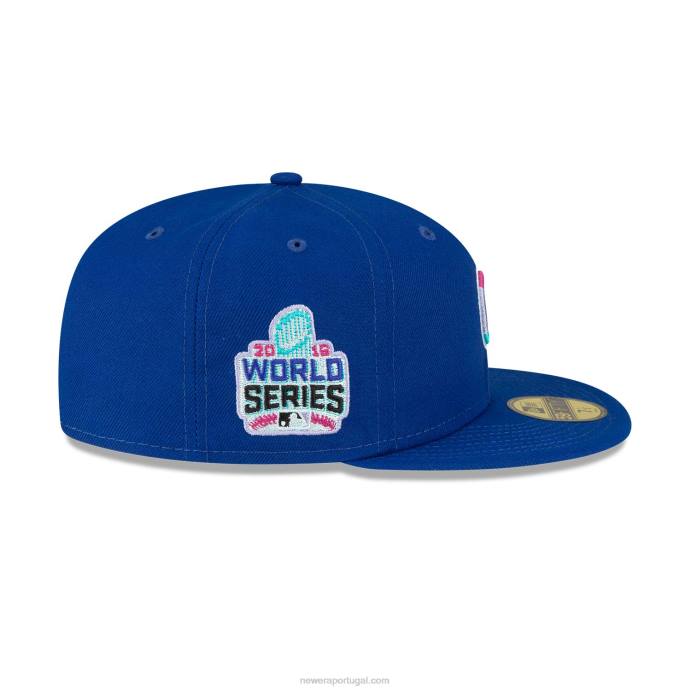 FFTN328 New Era chicago cubs boné azul polarlights 59fifty