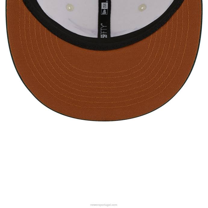 FFTN329 New Era la dodgers outdoor branco 59fifty equipado