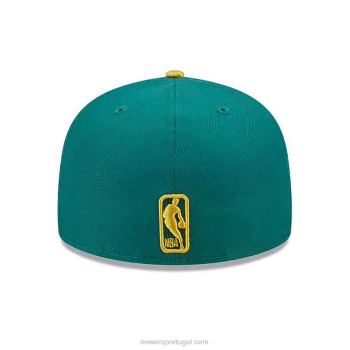 FFTN332 New Era boné la lakers max bet verde 59fifty