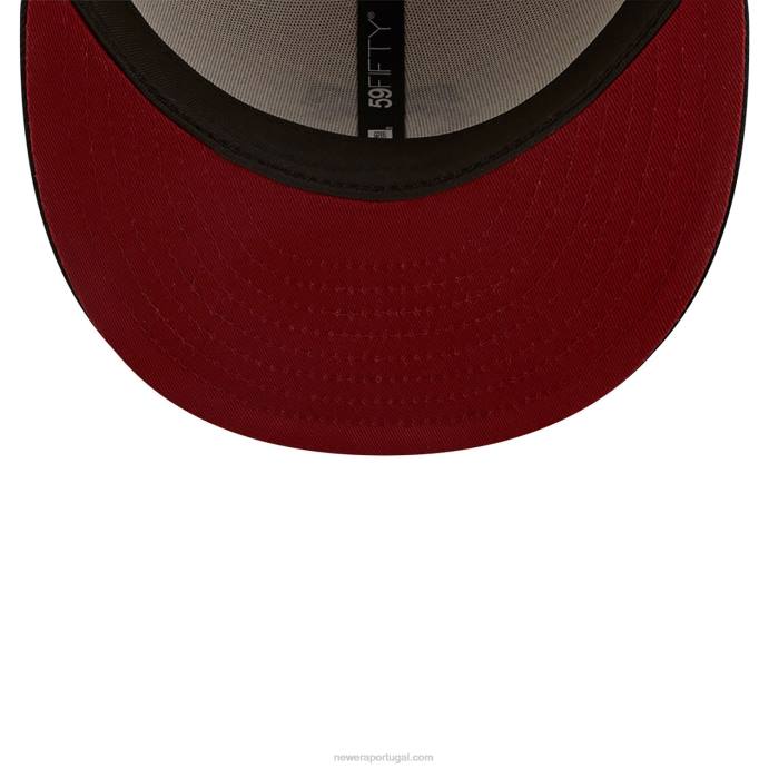 FFTN347 New Era minnesota twins fall boné clássico branco 59fifty