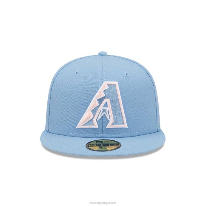 FFTN34 New Era boné justo arizona diamondbacks azul pastel 59fifty