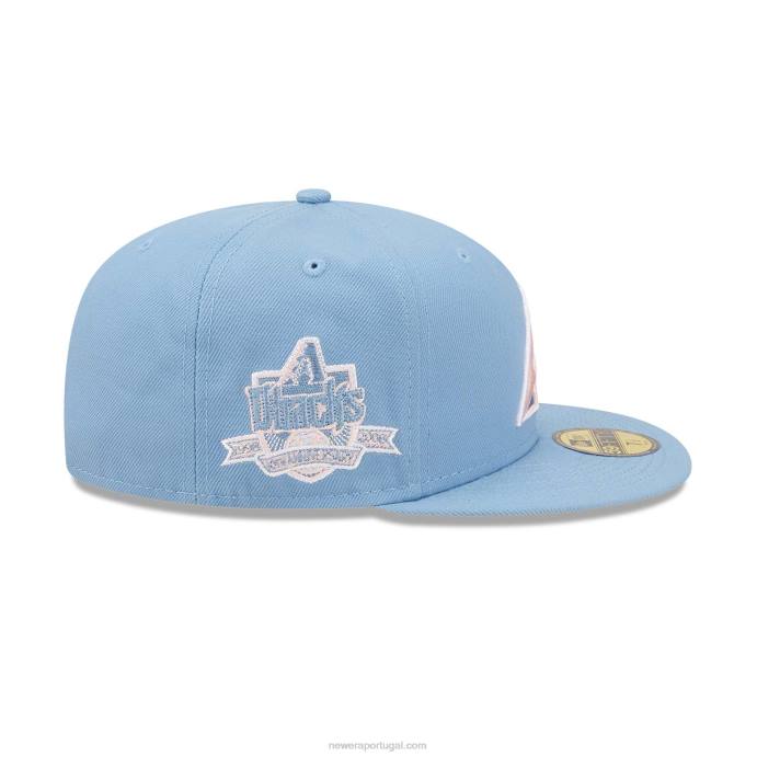FFTN34 New Era boné justo arizona diamondbacks azul pastel 59fifty