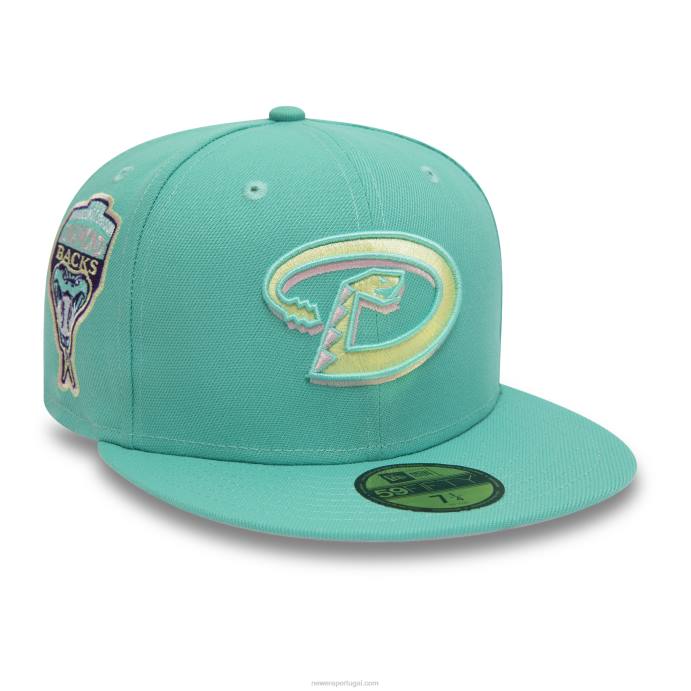 FFTN352 New Era arizona diamondbacks 1998 clear mint 59fifty boné ajustado