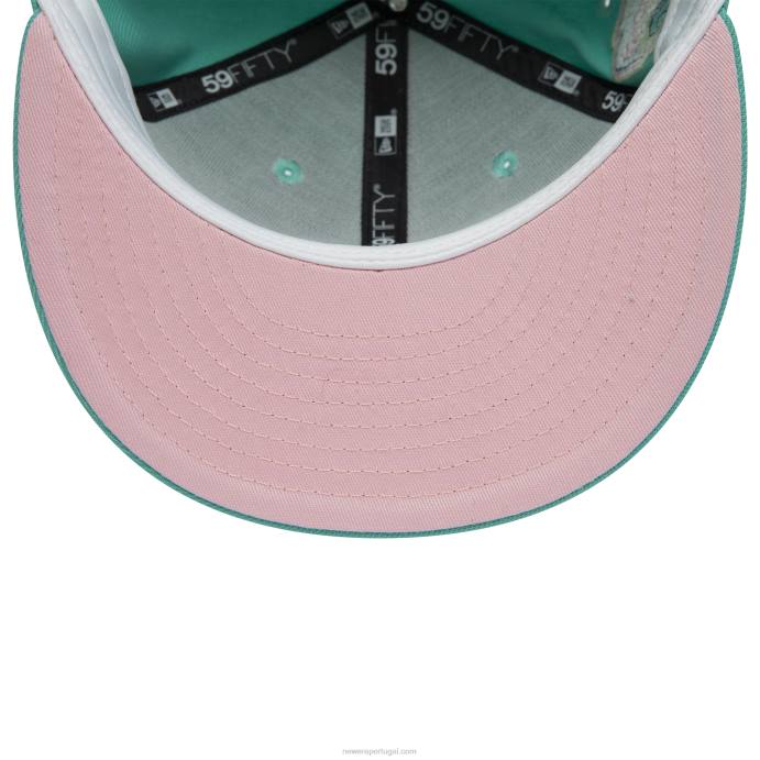 FFTN352 New Era arizona diamondbacks 1998 clear mint 59fifty boné ajustado
