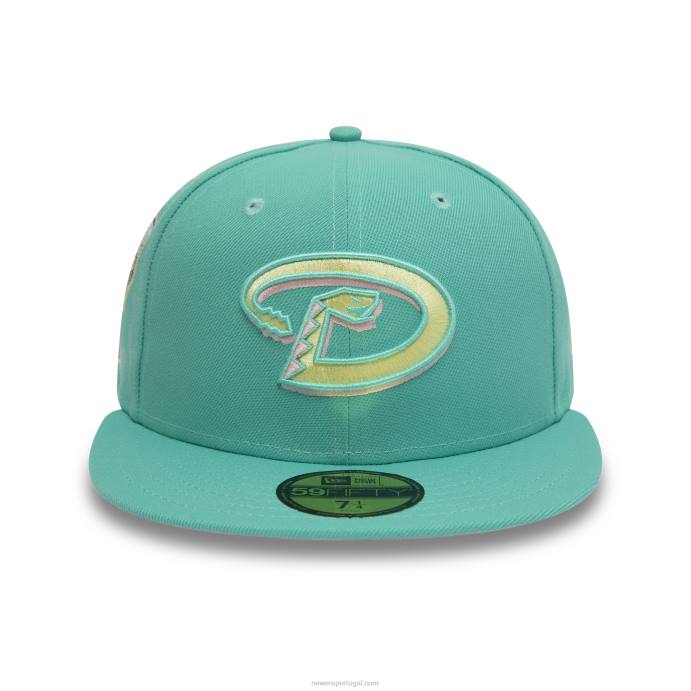 FFTN352 New Era arizona diamondbacks 1998 clear mint 59fifty boné ajustado