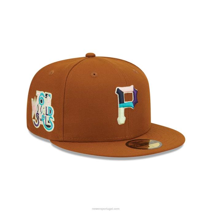 FFTN353 New Era boné pittsburgh pirates vintage floral 59fifty