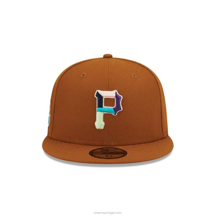FFTN353 New Era boné pittsburgh pirates vintage floral 59fifty
