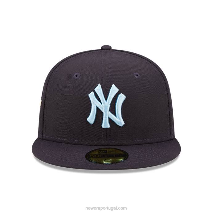 FFTN360 New Era Boné New York Yankees MLB Cloud Navy 59 Fifty