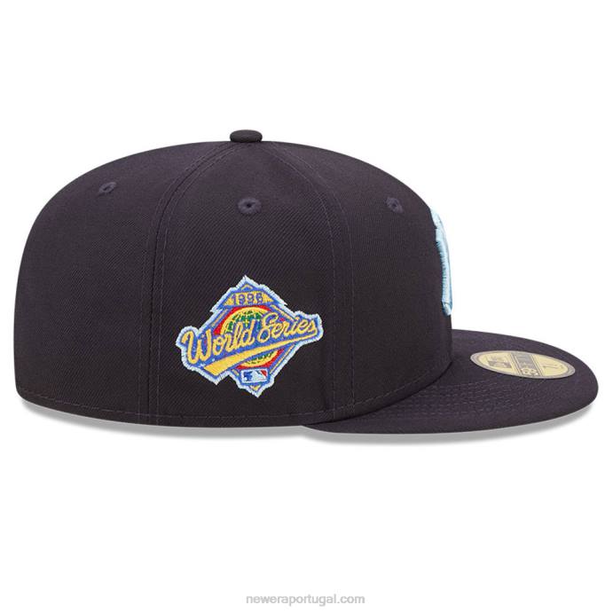 FFTN360 New Era Boné New York Yankees MLB Cloud Navy 59 Fifty
