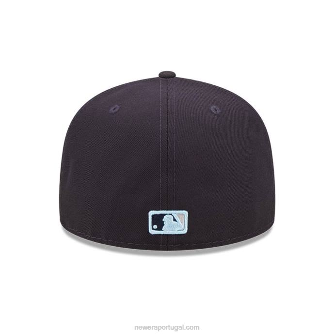 FFTN360 New Era Boné New York Yankees MLB Cloud Navy 59 Fifty