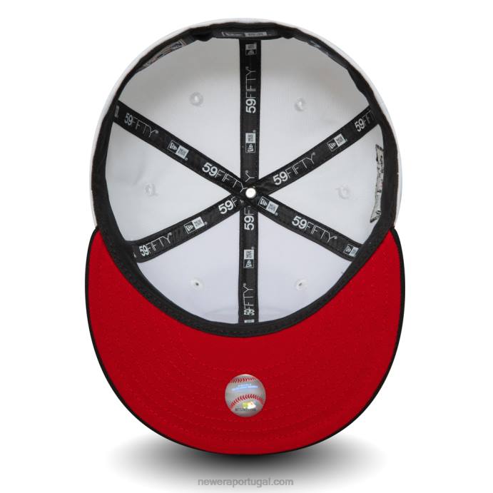 FFTN370 New Era boné minnesota twins mlb ótico branco 59fifty
