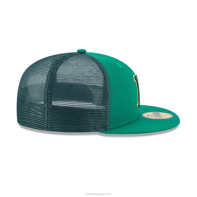 FFTN373 New Era Boné boston red sox st patricks day verde 59fifty