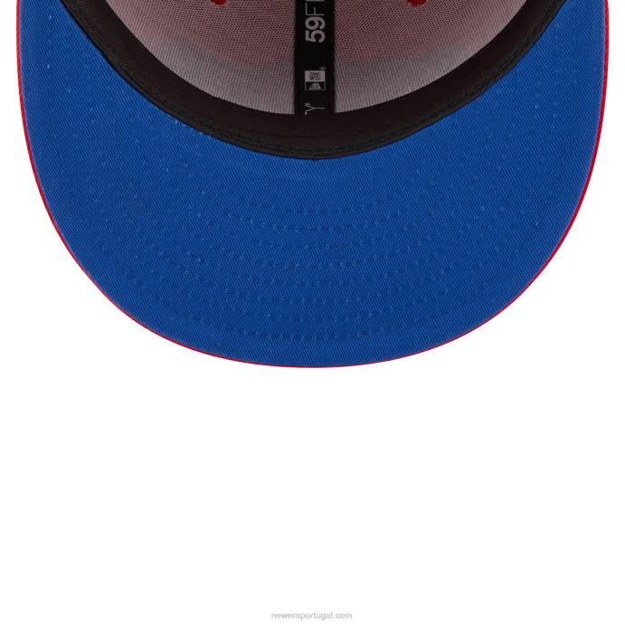 FFTN375 New Era boné justo homem-aranha 59fifty vermelho