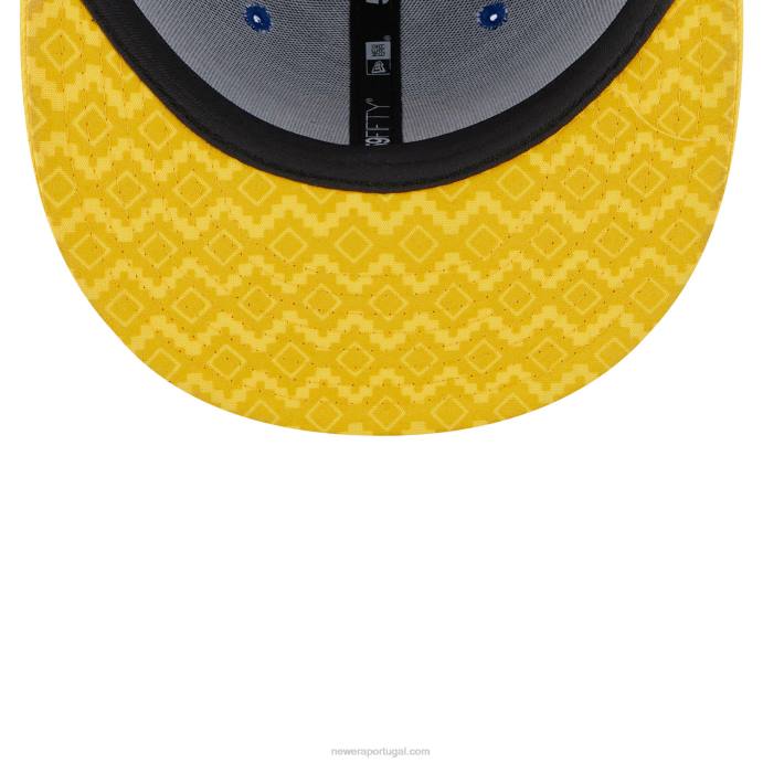 FFTN386 New Era Golden State Warriors nba All Star Game Blue Boné 59Fifty