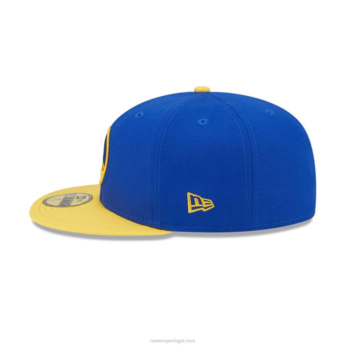 FFTN386 New Era Golden State Warriors nba All Star Game Blue Boné 59Fifty