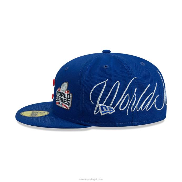 FFTN398 New Era chicago cubs historic champs boné azul 59fifty