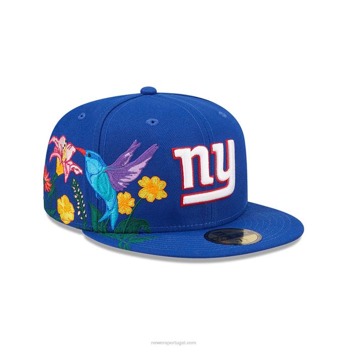 FFTN39 New Era Boné New York Giants nfl Blooming Blue 59Fifty