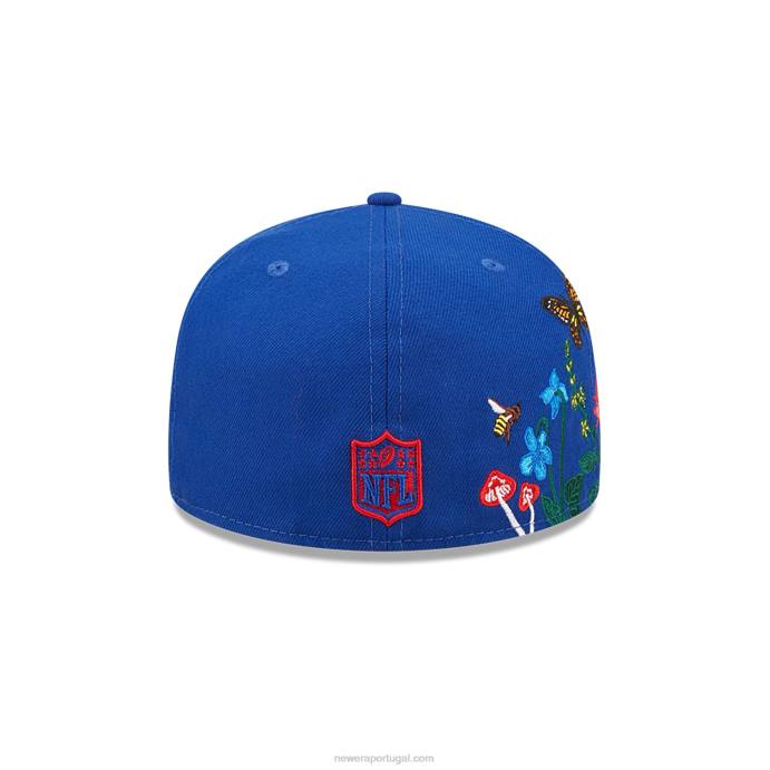 FFTN39 New Era Boné New York Giants nfl Blooming Blue 59Fifty