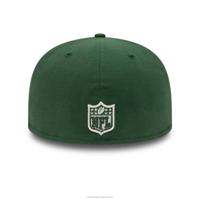 FFTN401 New Era Green Bay Packers Citrus Pop Green Boné 59Fifty