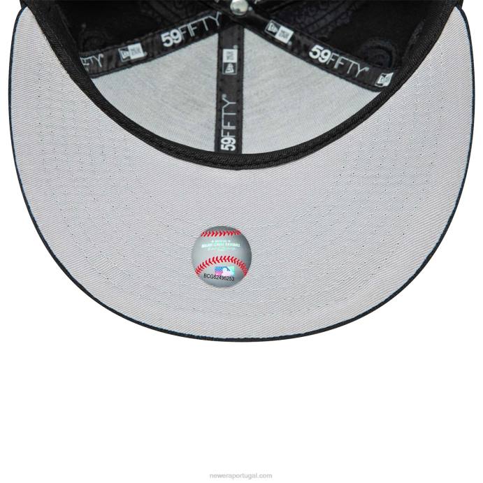FFTN403 New Era boné justo pittsburgh pirates mlb redemoinho preto 59fifty