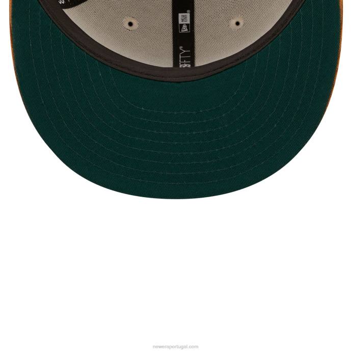 FFTN405 New Era arizona diamondbacks cordão viseira pedra 59fifty boné ajustado