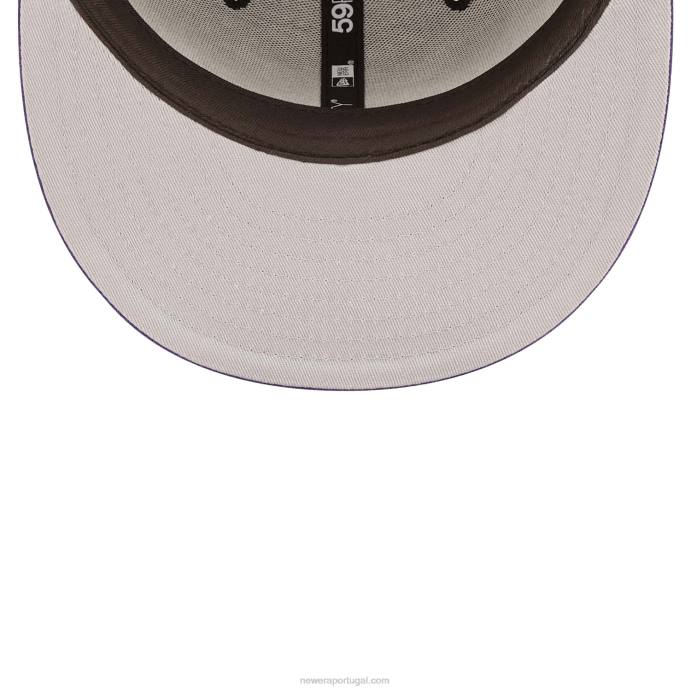FFTN408 New Era charlotte hornets nba tip off 2022 boné preto 59fifty
